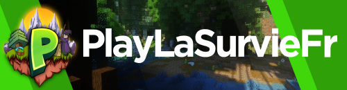 ⛩ PlayLaSurvieFr ⛩ - Serveur Minecraft