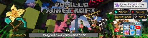 Vanilla-Minecraft - Serveur Minecraft