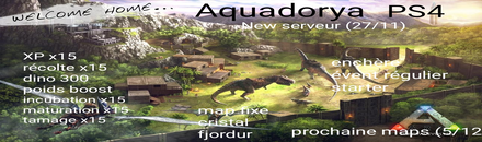 Aquadorya - Serveur ARK